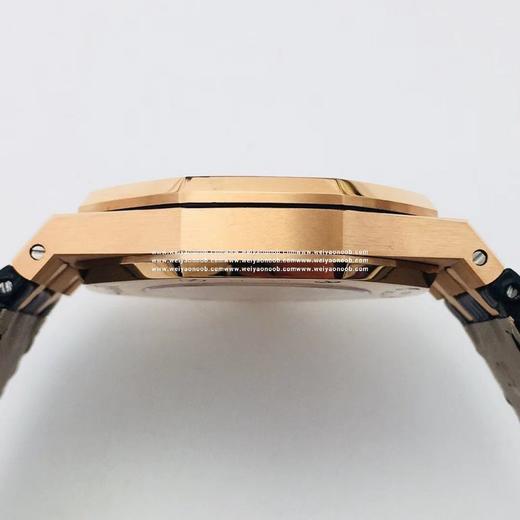 JF 标杆神器 爱彼AP 15400全玫瑰金黑面皮带款 ＂V5＂升级版[拳头][拳头]直径41mm，搭载进口9015改原版Cal.3120全自动机芯，V5＂版主要升级技术特点 商品图13