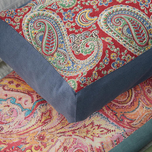 中式古典长方形双单人荞麦枕头护颈椎枕头棉枕套成人全荞麦壳枕头 商品图1