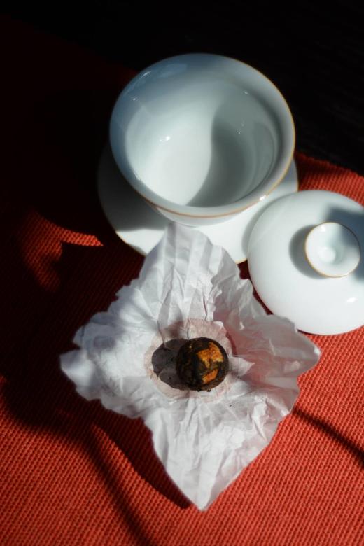 云南特级浓香型古树龙珠陈皮熟普洱茶 商品图9