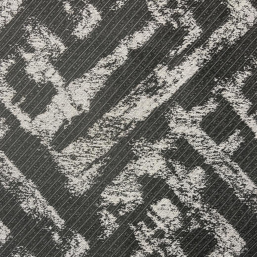 15260313/701.212爱仕沃玛（axroma）鸟瞰纹-石墨黑 Blurkey Charcoal 大提花装饰面料适用于室内、户外和酒店工程 商品图0