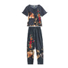 YSY-2212夏季新款大码民族风棉麻裤套装 商品缩略图4