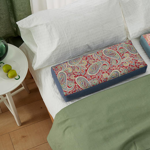 中式古典长方形双单人荞麦枕头护颈椎枕头棉枕套成人全荞麦壳枕头 商品图3