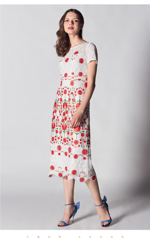 连衣裙--音乐的花谱--《智慧之光--波斯艺术》 - 伯妮斯茵女装旗舰店