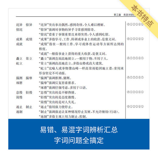 来川初中语文字词框架速记/  超好用的语文字词书 商品图3