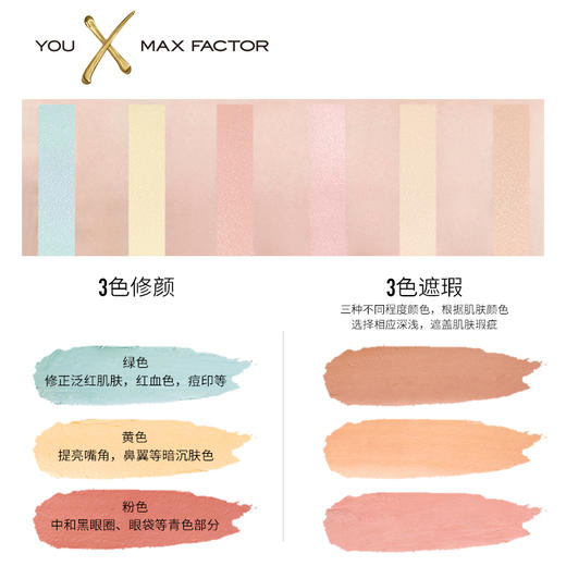 MAX FACTOR蜜丝佛陀奇幻触感遮瑕修颜盘 商品图3