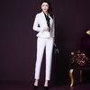 WXY-18071911春装新款白色一粒扣职业流行轻熟御姐西装两件套 商品缩略图0