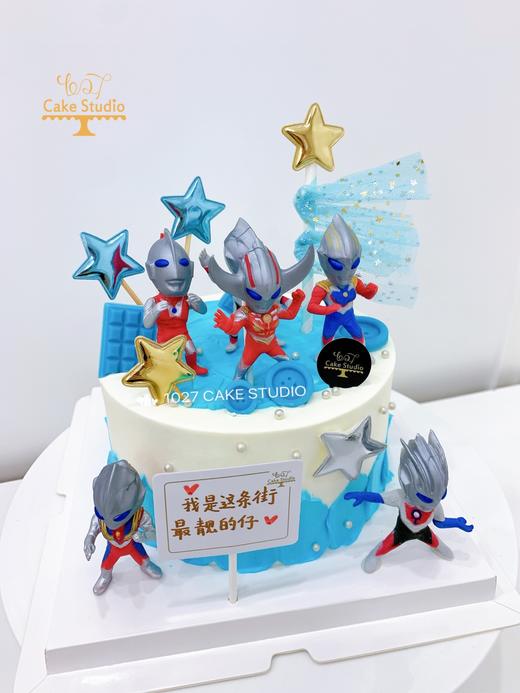 1027CAKE  |  蓝色系 奥特曼主题 商品图1