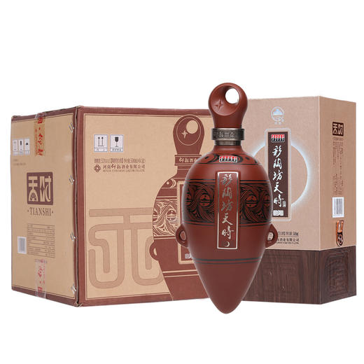 【河南春晚同款】彩陶坊天时月亮  53度500ml 礼盒版白酒 仰韶官方旗舰店 整箱六瓶装 商品图5