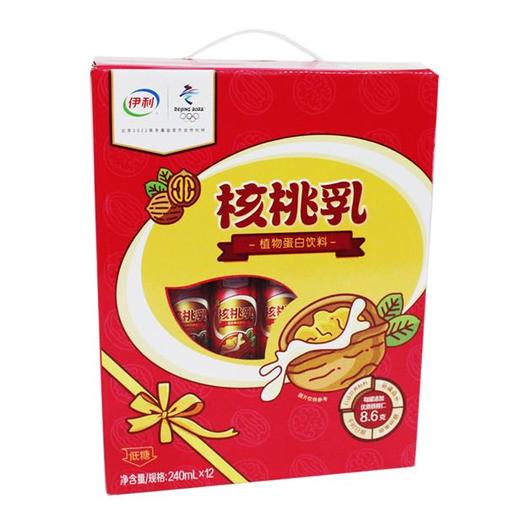 伊利核桃乳植物蛋白饮料 240ml*12/提 - 亿客隆优选商城