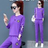 TH-267新款韩版长袖跑步服宽松时尚卫衣两件套 商品缩略图0