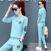 TH-267新款韩版长袖跑步服宽松时尚卫衣两件套 商品缩略图1