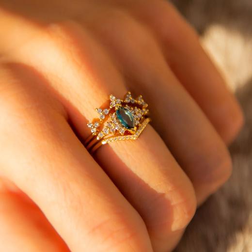 北京仓｜La Kaiser-Victorian-火彩锆石 戒指［美国设计师］ 商品图0