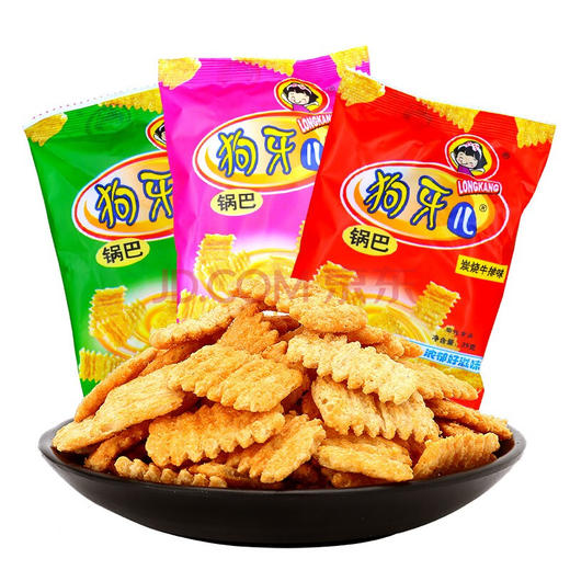 狗牙儿 锅巴 25g/袋 商品图0