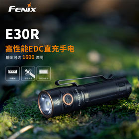 WE装备库Fenix菲尼克斯E30R磁吸直充强光手电筒便携式日常户外灯