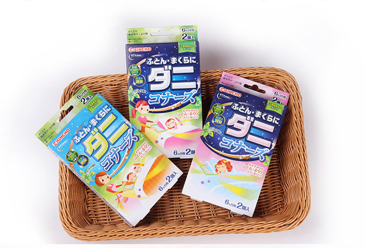 日本金鸟kincho除螨包驱虫除臭清香剂床上用品长效祛除螨虫