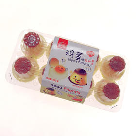 美乐津鸡蛋味布丁果冻400g