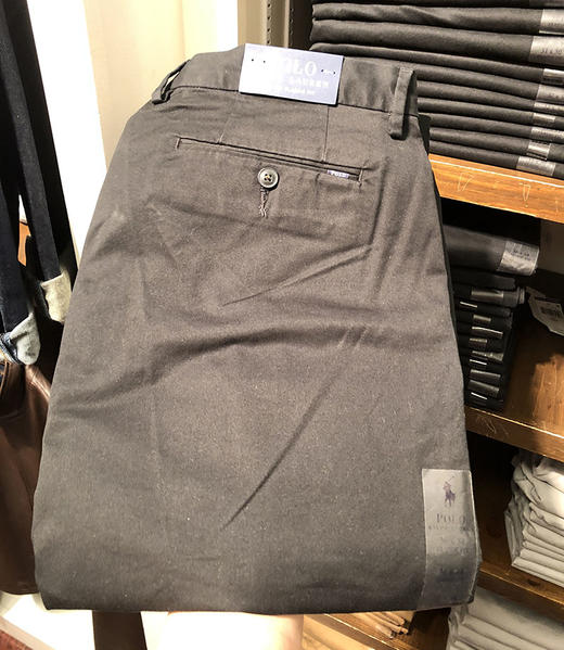  POLO RALPH LAUREN 男士新款纯色微弹经典版舒适休闲裤 商品图4