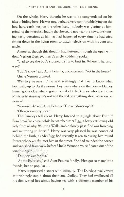 【中商原版】哈利波特与凤凰社5JK罗 英文原版 Harry Potter Order of Phoenix J.K.罗琳 魔幻系列小说 商品图5