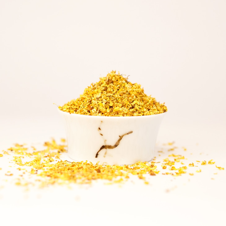 组合花茶——桂花 枸杞 桑叶 胎菊 龙眼 罐装