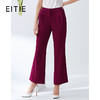 EITIE爱特爱女装春款时尚减龄通勤显瘦高腰微喇阔腿长裤女6105820 商品缩略图0