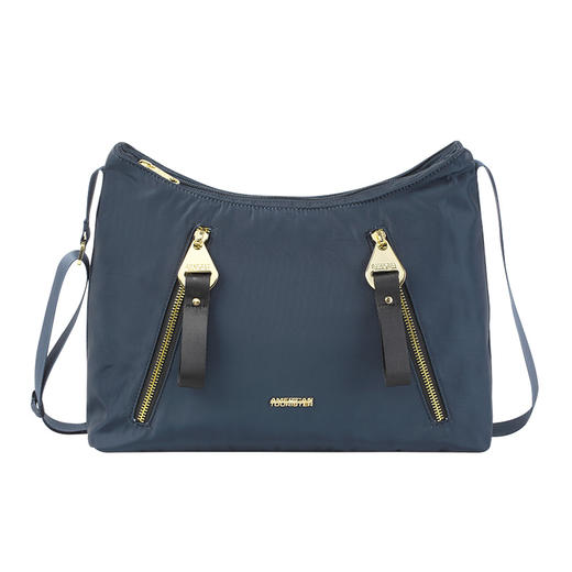 【美旅】时尚翻盖设计 金属拉环配饰 背部隐藏口袋 防盗 轻便 女式包袋 GH3*005&006 商品图1