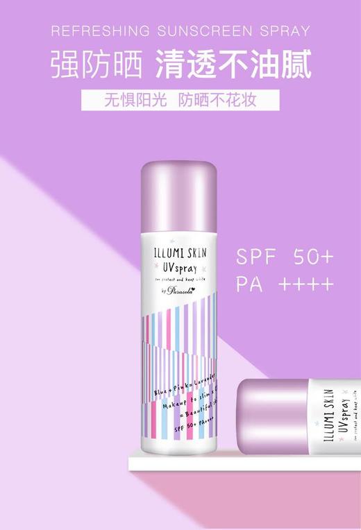 【海关保税直发】日本Narise娜丽丝防晒喷雾/粉色-会员5折 商品图2
