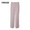 VIMAGE纬漫纪夏款时尚宽松显瘦垂感阔腿裤雪纺轻薄女长裤V1305934 商品缩略图5
