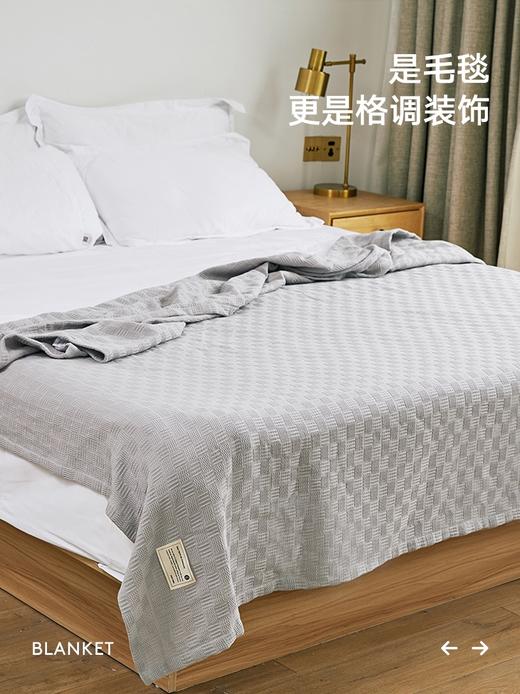 三利纯棉夏季毛巾被单人双人薄盖毯空调夏凉被子纱布午睡毯子床单 商品图3