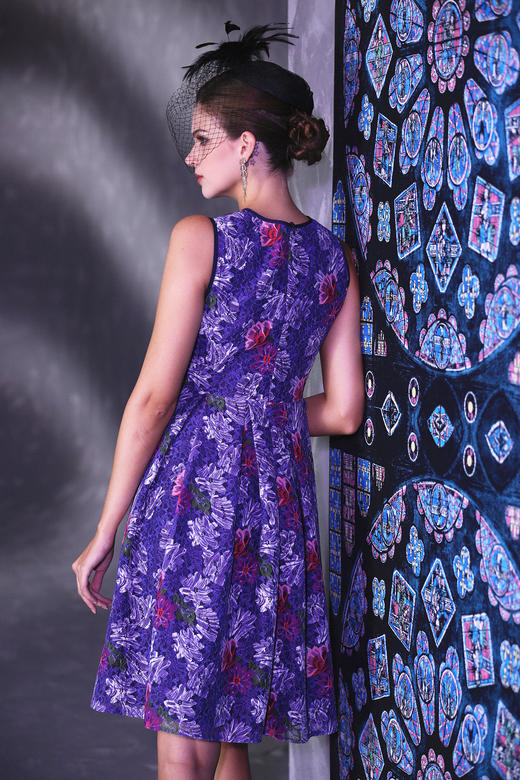 【伯妮斯茵】性格蕾丝短款无袖连衣裙--太阳窗的幻想--《因汉而生--哥特》3S6213 商品图5