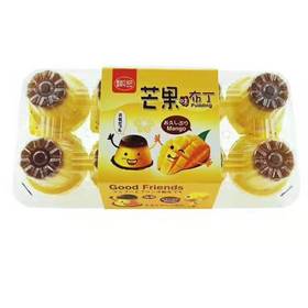 美乐津芒果味布丁果冻400g