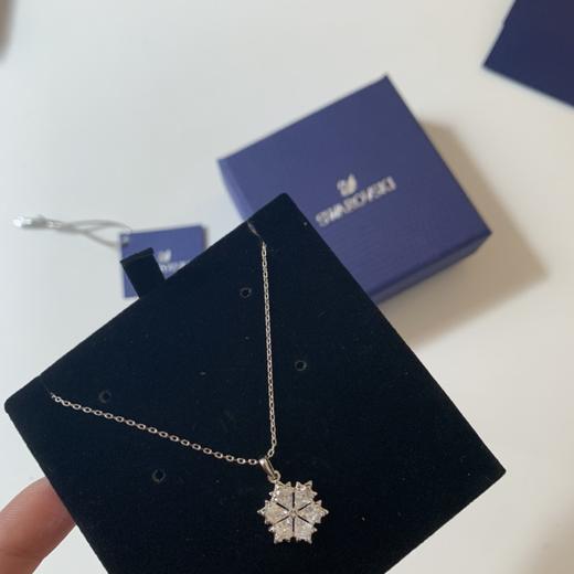 施家气质雪花项链锁骨链首饰轻奢小众配饰礼物 商品图7