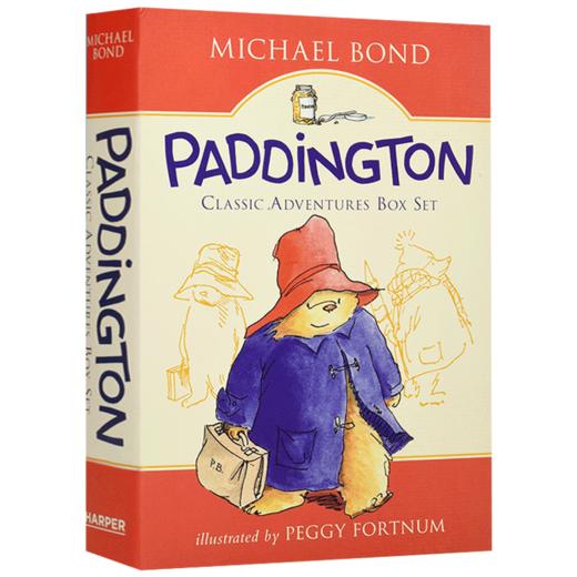 帕丁顿熊章节小说3册盒装 英文原版 Paddington Classic Adventures Box Set 儿童绘本故事读物书 英文版 进口原版英语书籍 商品图2