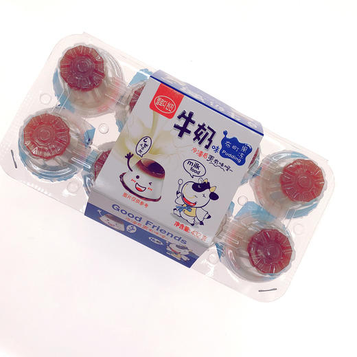 美乐津牛奶味布丁果冻400g 商品图0