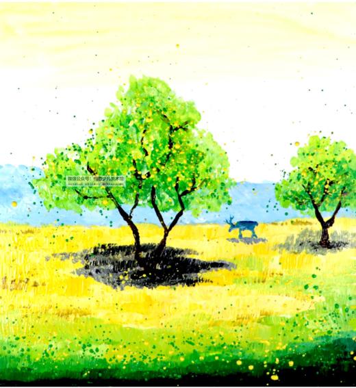 《水粉画风景》【自动发货：下单后，点击手机短信中收到的链接，即可获取文件下载的链接；如有任何问题，可添加客服微信hm33268获得帮助】 商品图0