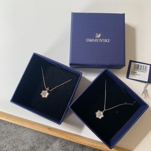 施家气质雪花项链锁骨链首饰轻奢小众配饰礼物 商品图4