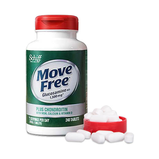 schiff旭福 Move Free氨糖软骨素维骨力美国进口MSM加钙片 氨糖成人中老年 缓解关节不适 商品图6