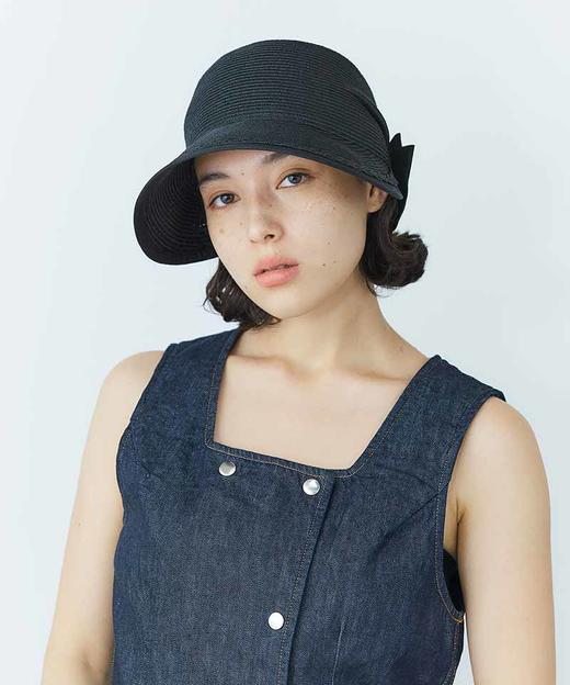 北京仓｜CA4LA-SUNBEAM-经典bonnet 遮阳草帽（经典黑色）［日本设计师］ 商品图0