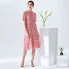 EITIE爱特爱女装春款优雅时尚减龄系带镂空蕾丝连衣裙女中长 商品缩略图1