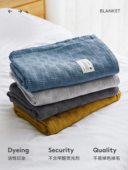 三利纯棉夏季毛巾被单人双人薄盖毯空调夏凉被子纱布午睡毯子床单 商品图4