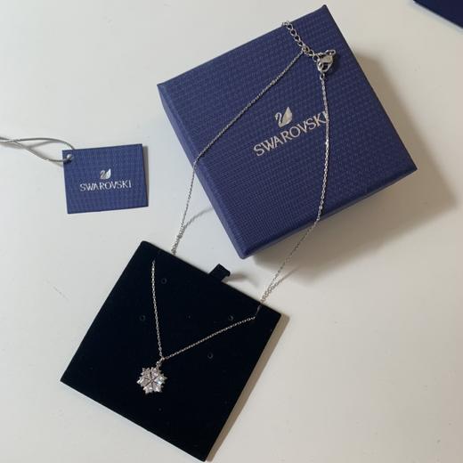 施家气质雪花项链锁骨链首饰轻奢小众配饰礼物 商品图2