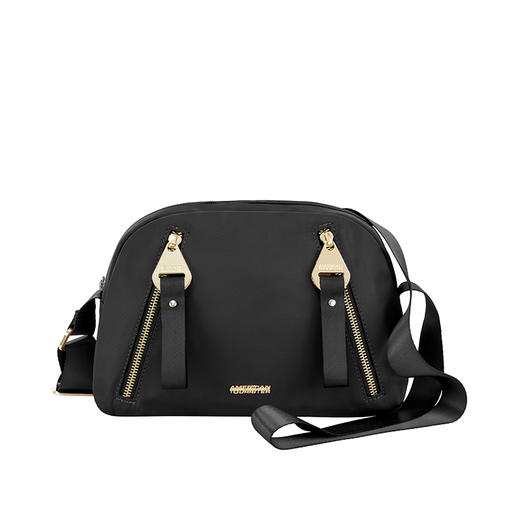 【美旅】时尚翻盖设计 金属拉环配饰 背部隐藏口袋 防盗 轻便 女式包袋 GH3*001&002&003 商品图11