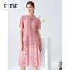 EITIE爱特爱女装春款优雅时尚减龄系带镂空蕾丝连衣裙女中长 商品缩略图0