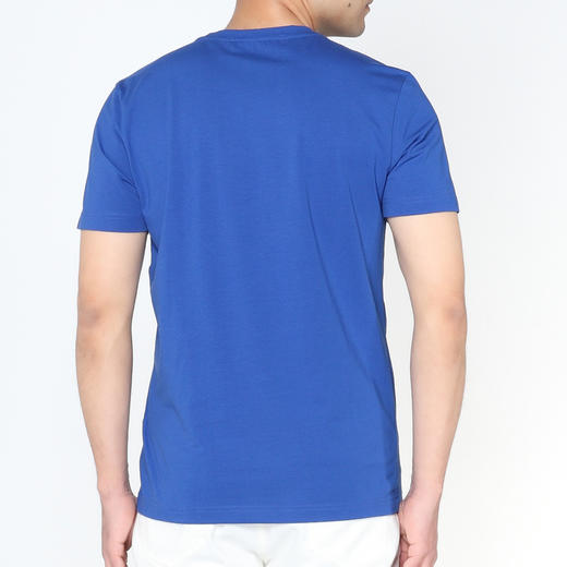 Marco Azzali 亮蓝色印花圆领短袖T恤 T5220600 商品图2