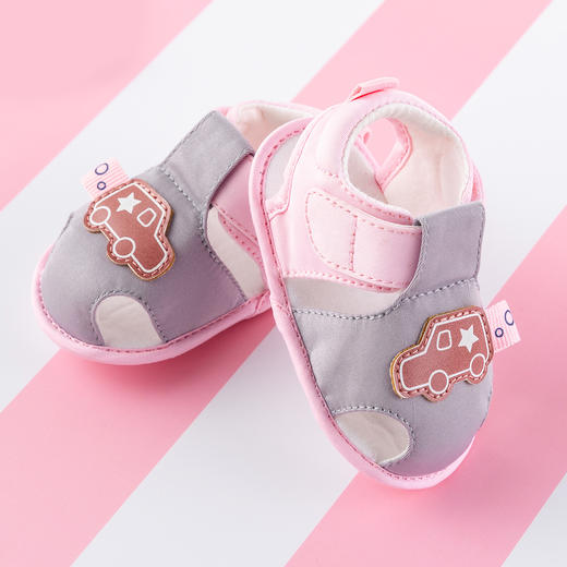 贝贝怡男女宝宝步前鞋夏季新款婴幼儿防滑软底清凉透气凉鞋202X257
 商品图4