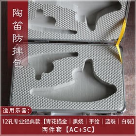 【专业乐器箱】12孔陶笛套装铝合金盒子 携带方便（团购链接LR）