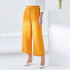 EITIE爱特爱女装春款时尚纯色减龄显瘦职业阔腿直筒裤长裤女6105809 商品缩略图4