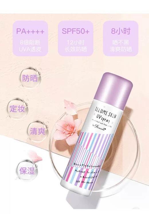 【海关保税直发】日本Narise娜丽丝防晒喷雾/粉色-会员5折 商品图3