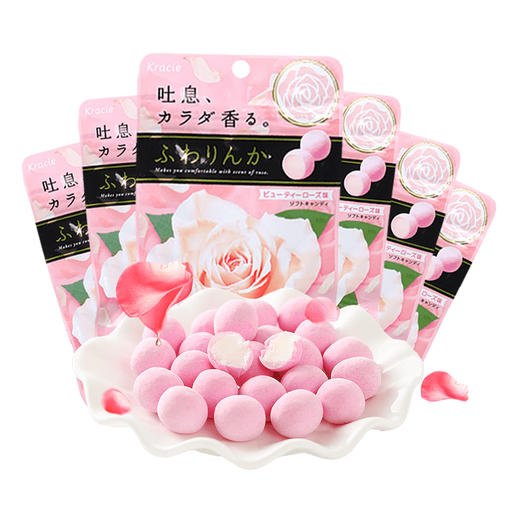 嘉宝娜kracie神奇玫瑰、樱花香味香体糖32g 商品图0