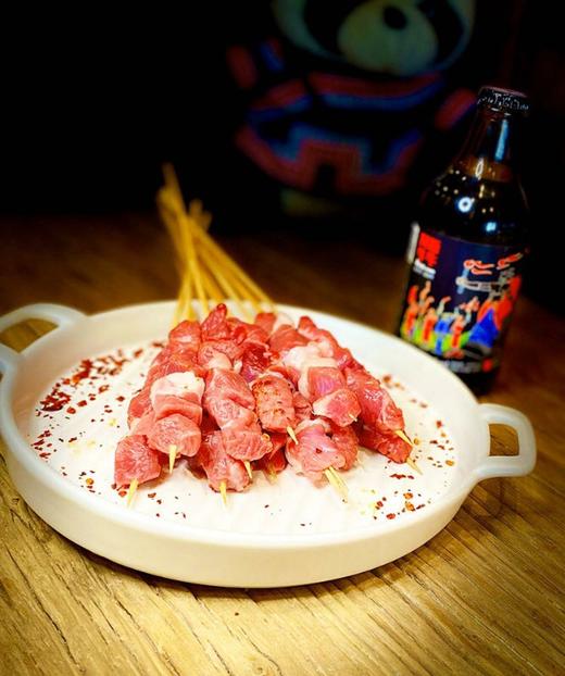 【优选羊肉串】10串/份 原味和腌制辣味任意选 商品图2