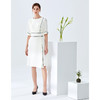 EITIE爱特爱夏季新款时尚简约通勤干练职业显瘦收腰连衣裙女6107834 商品缩略图2